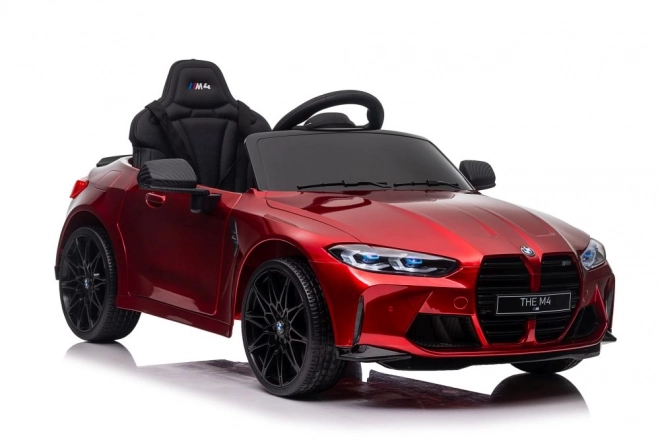 BMW M4 Red Battery Car