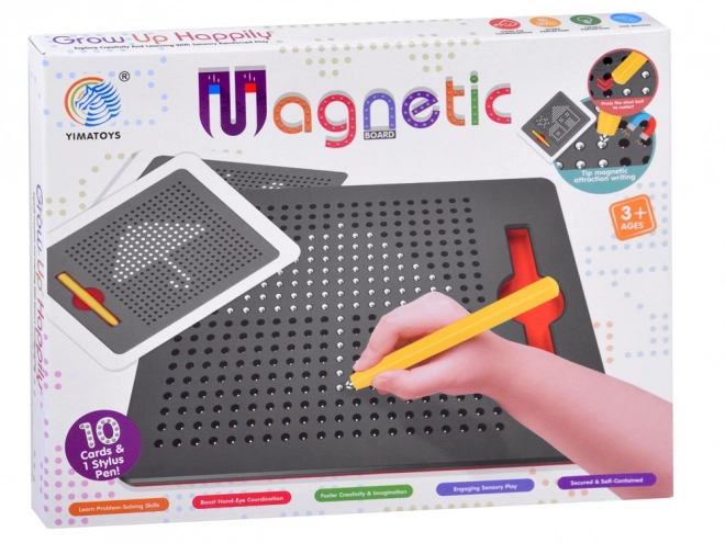 Kreativní tabule s magnetickými kuličkami