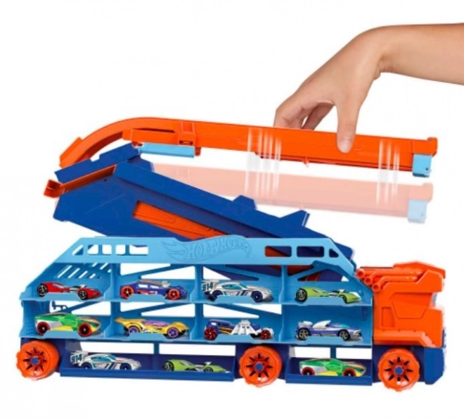 Hot Wheels Tahač s vysokou dráhou HDY92