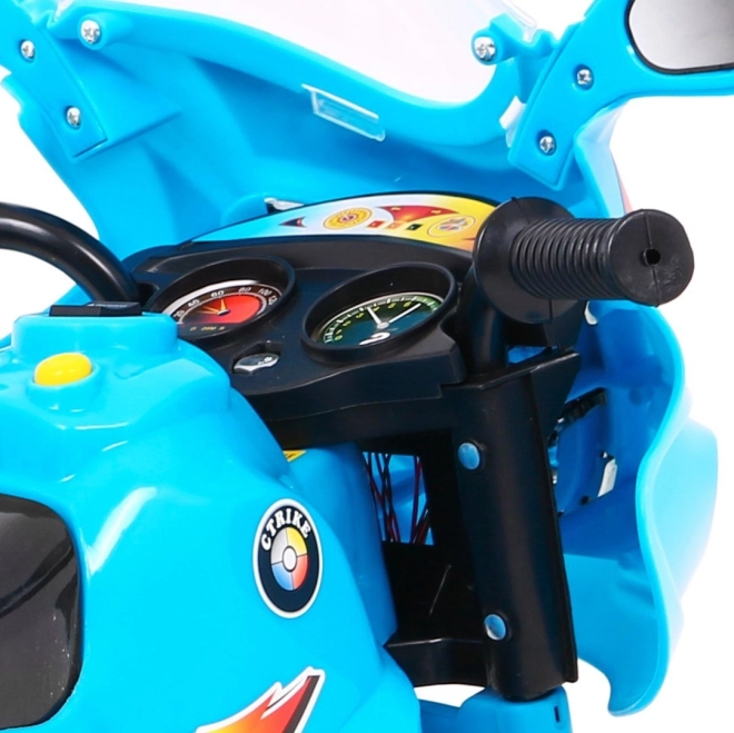 Tricicletă BJX-088 motocicletă electrică + sunete + lumini – Modrá