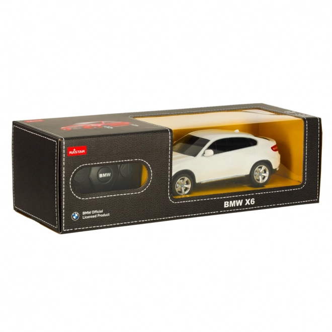 Zdalně řízené auto BMW X6 1:24 bílé