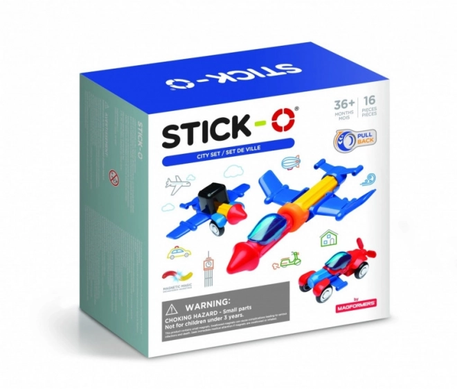 Sick-o City stavebnice - 16 dílků
