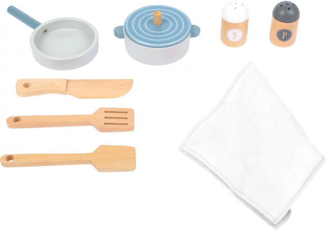 Dřevěná kuchyňka Gourmet růžová