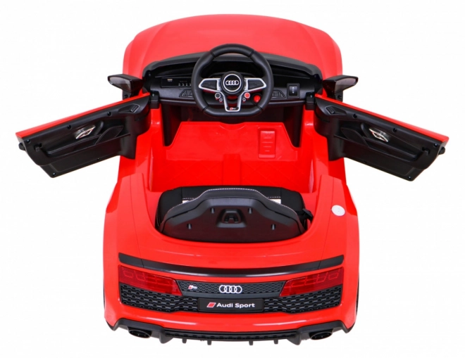 Audi R8 LIFT Bateriové auto + dálkové ovládání + EVA kola + MP3 + LED – Červené