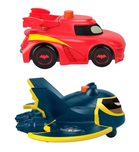 Pojazdy DC Batwheels se světly