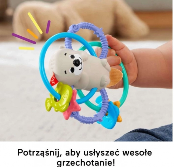Zakręcony kousátko Vydra od Fisher-Price