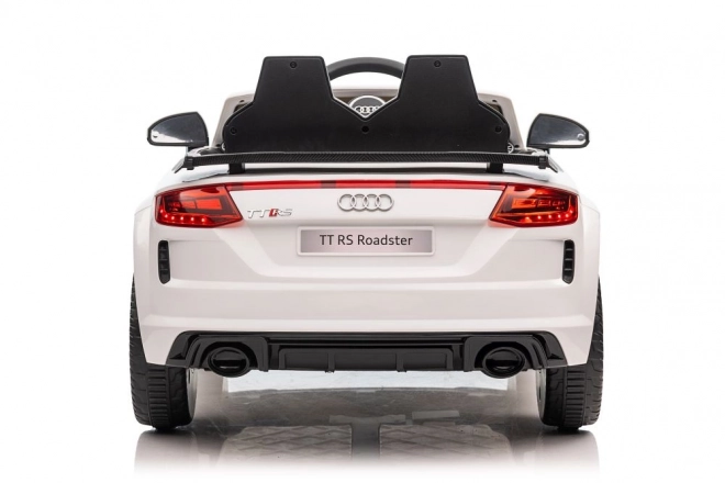 Dětské elektrické autíčko Audi TT RS bílé