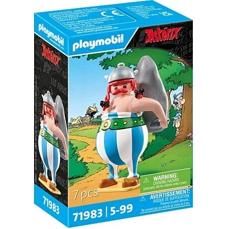 Figurka Obelix s Menhirem