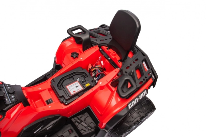 Dětský elektrický čtyřkolový vůz Can Am Outlander s pilotem