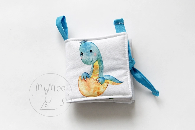 MyMoo Mini soft book -  Cesta do pravěku