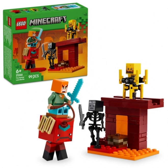 LEGO Minecraft Bitva na mostě v Netheru