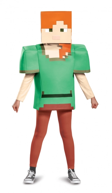 Kostým Alex z Minecraft pro děti