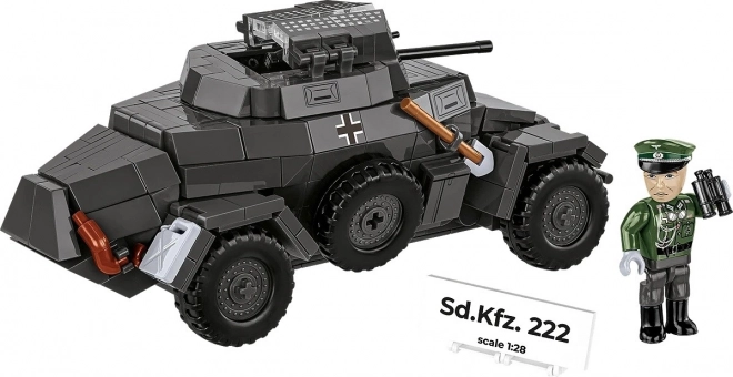 Sestava stavebnice Sd.Kfz. 222