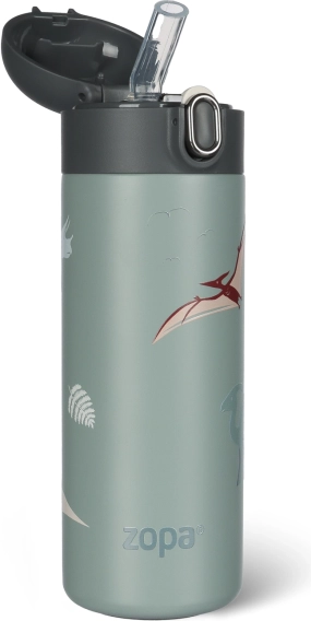 Termoska s brčkem 400 ml dino