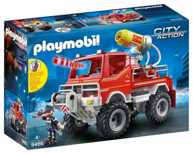 Playmobil 9466 Hasičský vůz s pěnovým dělěm