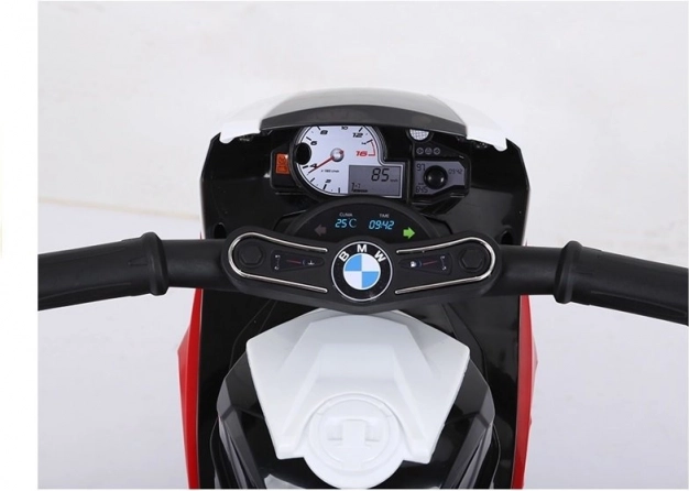 Motor na akumulátor BMW S1000RR tříkolový červený
