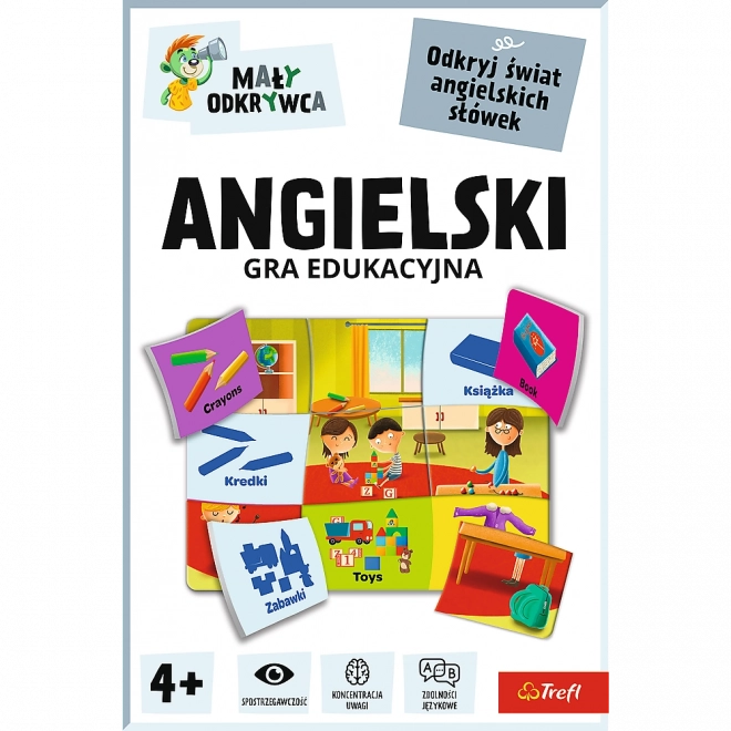 Malý objevitel - Naučná hra angličtina Trefl