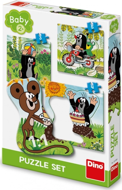 Krtek na louce 3-5 baby puzzle