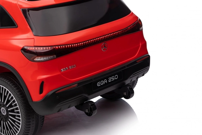 Elektrické autíčko Mercedes-Benz EQA 250 červené