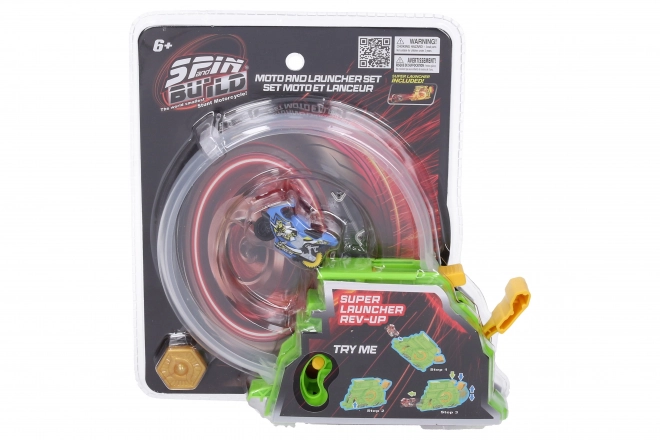 Spin and Build Vystřelovací zařízenís dvěma motorkami