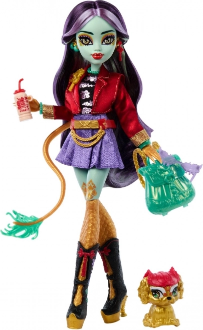 Lalka Monster High Jinafire Long s mazlíčkem
