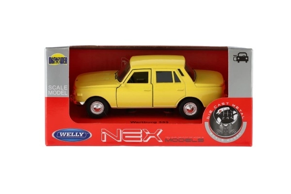 Model vozu Wartburg 353 - kovový/plastový 12cm