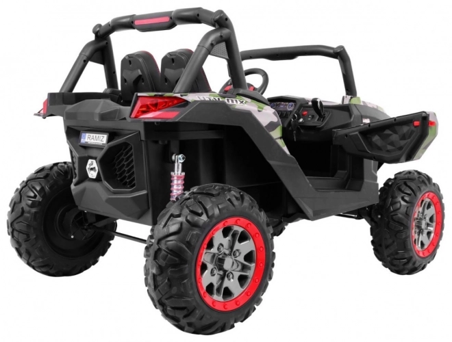 Buggy SuperStar pro děti Moro + MP4 + pohon 4x4 + dálkové ovládání + zavazadlový prostor + LED + zámek dveří