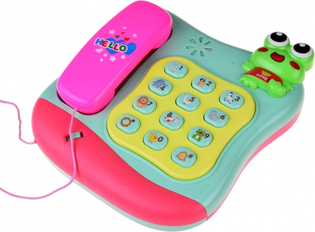 Barevný hudební telefon pro děti