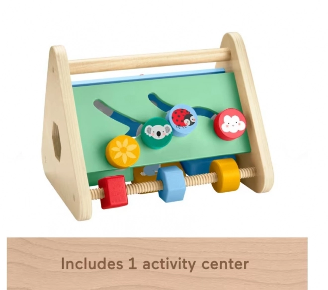 Dřevěný aktivní trojúhelník Fisher-Price