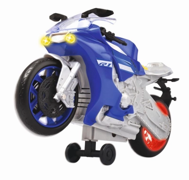 Hračka motocykl Yamaha R1 se světelnými efekty