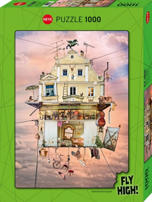 Puzzle Dům plný pokladů 1000 dílků