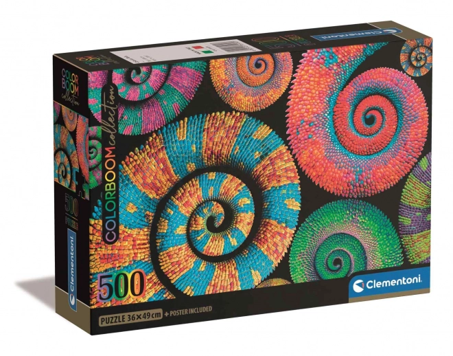Puzzle Compact Curly Tails 500 dílků