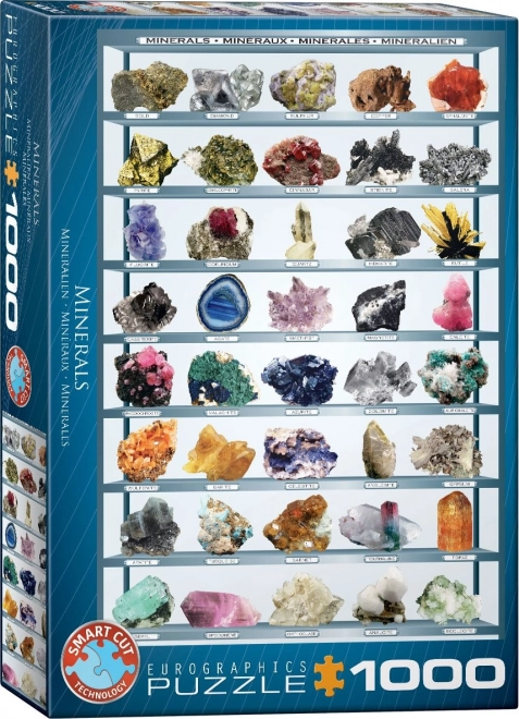 Puzzle Minerály 1000 dílků Eurographics
