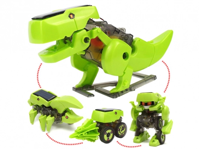 Solární dinosaur 4v1 edukativní hračka