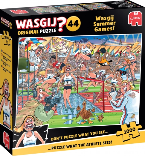 Puzzle JUMBO WASGIJ 44: Letní hry - 1000 dílků