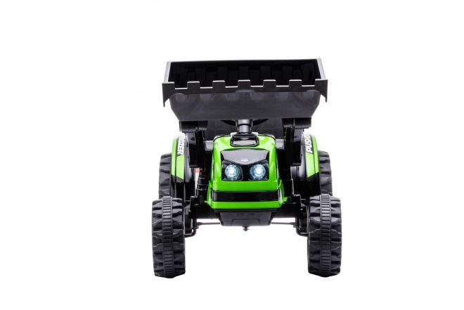 Dětský akumulátorový traktor Bagr s pohyblivým ramenem