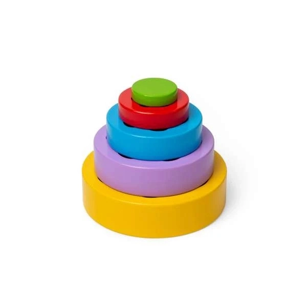Stohovací květinová věž Bigjigs Toys