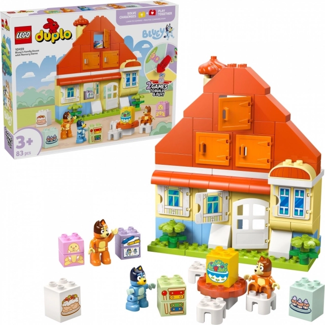Stavebnice DUPLO Bluey Rodinný dům se hrou na paměť