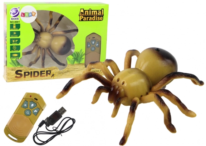 Zábavný zdaleka ovládaný pavouk tarantula