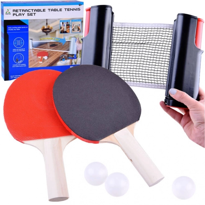 Přenosná sada na stolní tenis