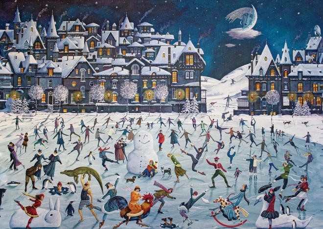 Puzzle Tanec na ledě 2000 dílků