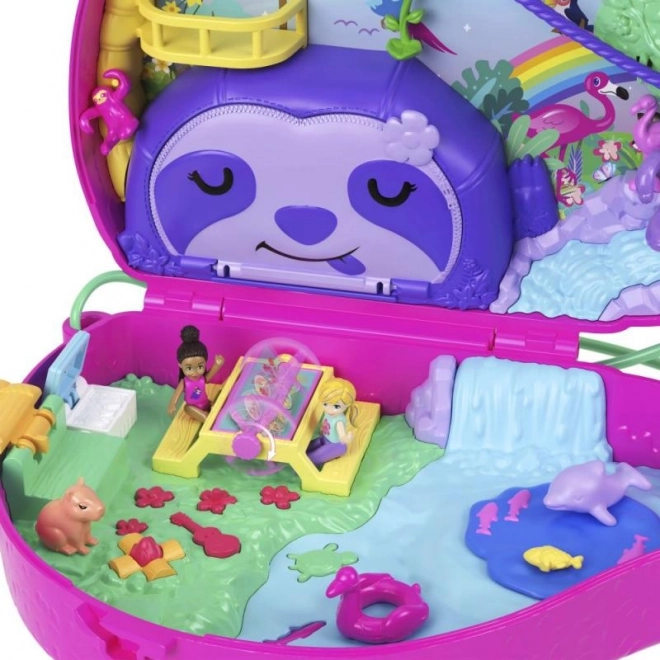 Polly Pocket Sada Líná Rodinka