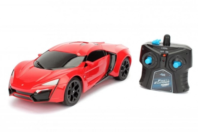 Rychle a zběsile auto na dálkové ovládání Lykan Hypersport