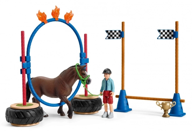 Schleich Farm World Závod v Agility pro Poníky