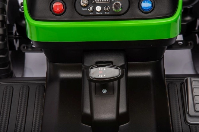 Bateriový traktor BBH-030 zelený