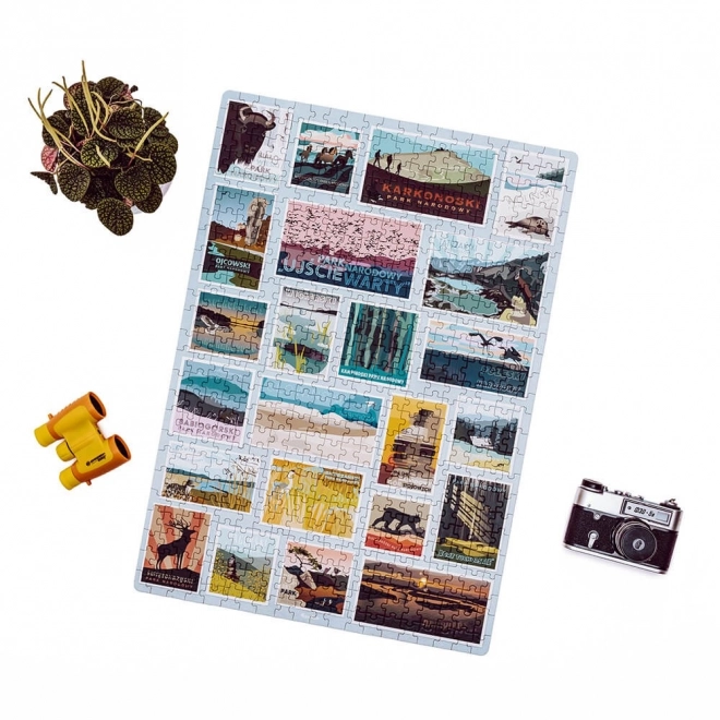 Puzzle 500 prvků Puzzlove - Národní parky