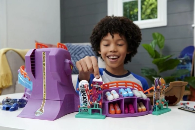 Hot Wheels Skate Octopark s fingerboardem a botami
