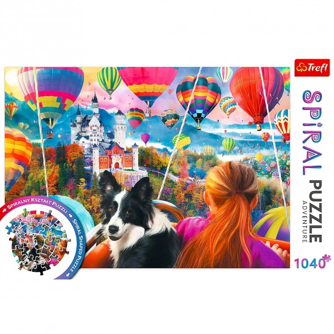 Balónkový festival Spiral Puzzle