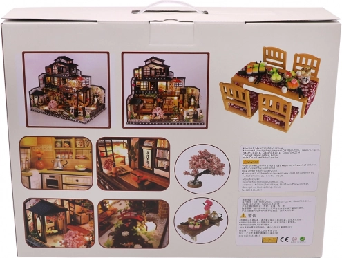 Miniatura domečku Honosná Sakurová Vila