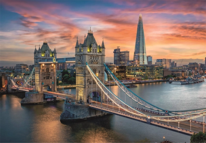 Puzzle 1500 dílků Compact London Twilight